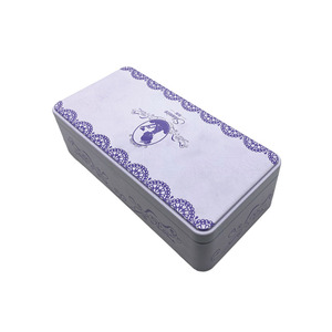 Customizable <strong>Hinged</strong> Tin Can with Logo - Luxury Metal <strong>Box</strong> for Retail &amp; Branding - Product Image 2