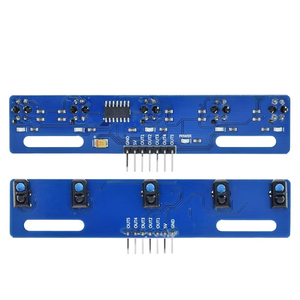 RNSbot MH-ET LIVE 5-Kanal-Infrarot-Reflektorsensor TCRT5000 KIT 5-Wege/Straße IR Photo elektrischer Schalter Barrier Line Track Module