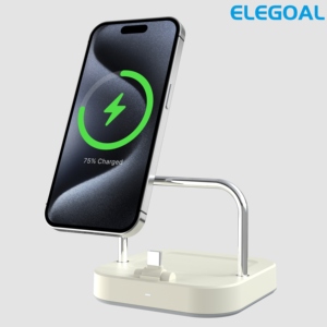 Çok fonksiyonlu ayrılabilir 3 in 1 hızlı şarj standı E-V25 ile Apple IPone ,Samsung, vb 2. Tüm tip-c cihazlar ile uyumlu - Product Image 6