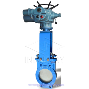 DN50 DN65 DN100 DN200 DN300 DN400 <strong>DN500</strong> DN600 Knife Gate <strong>Valve</strong> with Electric Motorized