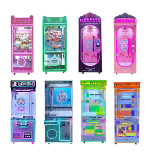<strong>Key</strong> <strong>Quest</strong> Doll Machine Coin Operated Toy Vending Crane Claw with Prize Locker Fun Claw Machine Game - Product Image 2