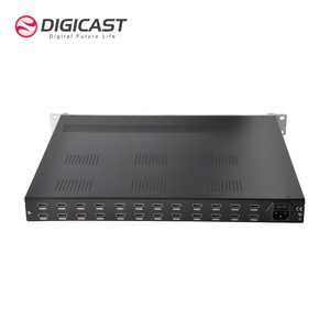 DIGICAST 8 12 16 20 24 Channel H265 H264 HD Encoder DVB Live Streaming Video <strong>Switcher</strong>