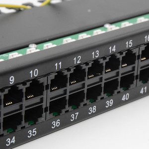 Cat3 Voice UTP 50Port Phone Patch Panel 110 o LSA RJ11 Patch Panel - Product Image 5