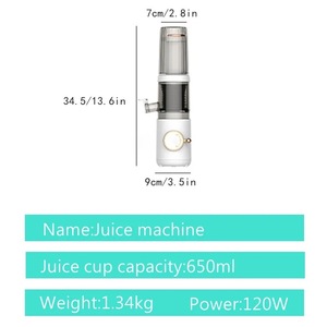 En çok satan tam otomatik Residue-suyu ayırma filtresiz meyve ve sebze sıkacağı - Product Image 6