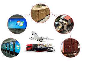 Touch Technology <strong>Controller</strong> Digital Signage 55 &quot;indoor Vertical Panel <strong>Display</strong> <strong>LCD</strong> Totem <strong>Display</strong> Touch Screen for Airports - Product Image 6