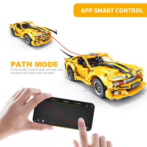 2,4G STEM Robot rastreado Stunt Car Kid DIY montaje educativo programación APP Control remoto Robot juguete juego de bloques de construcción