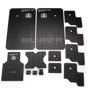 BulkMan3D Kit mecánico CNC QueenBee PRO de alta calidad, 4 ejes, 8mm, rieles lineales impulsados por tornillo de plomo, enrutador de madera, grabador CNC, 20% de descuento