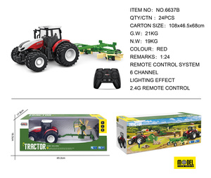 Export Quality <strong>RC</strong> Toy Simulation Model Fertilize Function <strong>RC</strong> Farm Tractor for Kids - Product Image 3