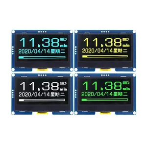 2,4 "2,42 Zoll 128x64 OLED-LCD-Anzeige modul SSD1309 12864 7-polige SPI/IIC I2C-serielle Schnitts telle für Arduino UNO R3 C51