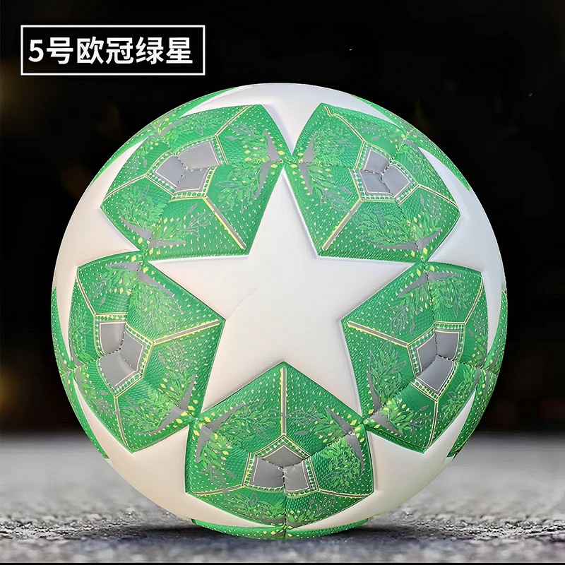 No 5 champions league green star