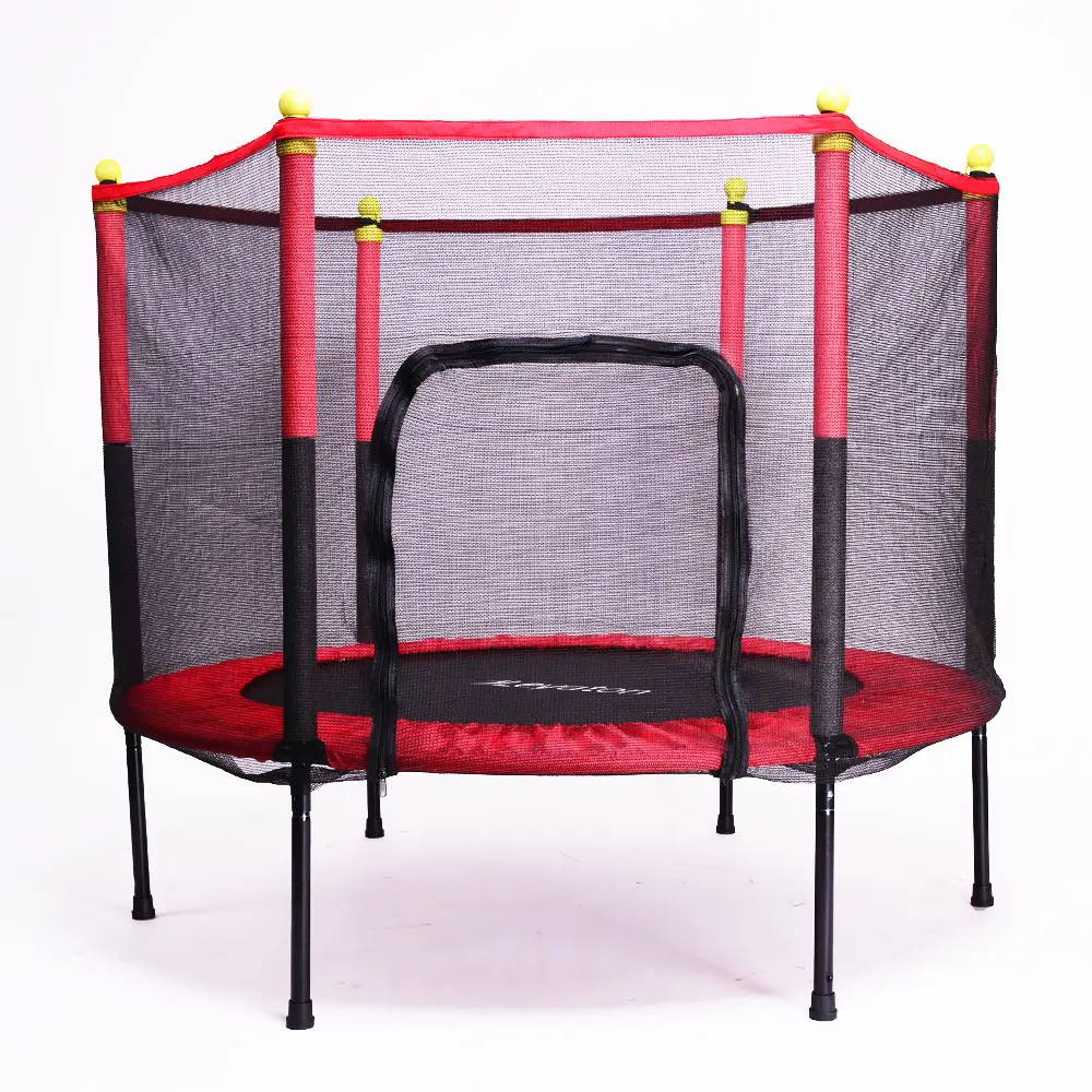 Jual trampolin besar profesional luar ruangan kebugaran lompat anak elastika Rebounder trampolin mainan luar ruangan