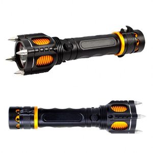 Новое поступление, многофункциональный фонарик с сигнализацией, 10 Вт - Product Image 3