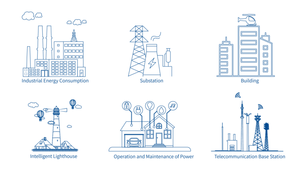 Acrel Power IOT Cloud Platform Sistema de gestión de energía a través de PC y APP para edificios, subestaciones o fábricas - Product Image 5