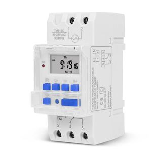 Ingresso universale 85 ~ 265Vac 16A Din Rail montato 7 giorni programmabile Timer digitale interruttore relè controllo con funzione conto alla rovescia - Product Image 2