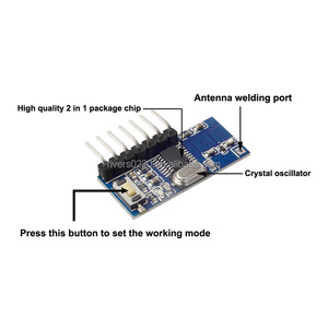 RF-Empfänger-Lerncode-Decoder modul 433 MHz Drahtloser 4-CH-Ausgang Decodieren des HF-Empfänger moduls für Remote EV 1527