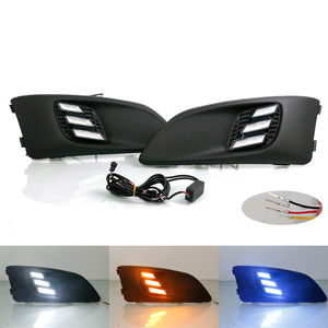 Modifiye LED gündüz farları, adanmış akış dönüş sinyal ışıkları, Cheverole Aveo 2011-2013 için dekoratif ışıklar sürüş - Product Image 3