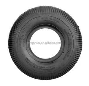 NSPM7043 10 Popular OEM 10 Inch Rubber Trolley Dolly Cart with 4.10/3.50-4 Garden Barrow <strong>Tires</strong> 4.10/3.50-4 Size for Tools - Product Image 6