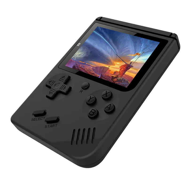 Offre Spéciale vieille école rétro 3 pouces 400 enfants vidéo console de jeu portable lecteur de jeu consoles de jeux vidéo