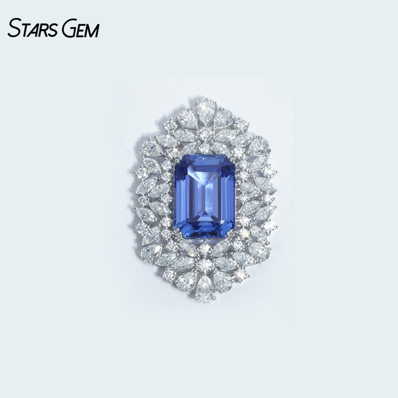 Sapphire Pendant-Royal Blue