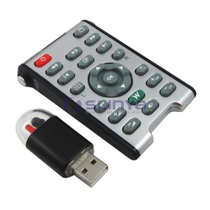 Portable Wireless <strong>IR</strong> <strong>Remote</strong> Control for Desk Computer USB Multimedia Computer PC <strong>Remote</strong> Controller - Product Image 2