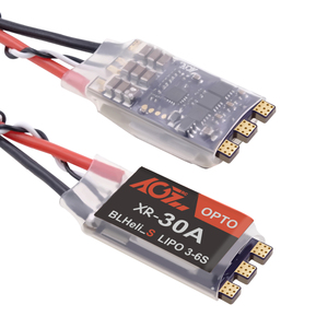 AGFRC надежный контроллер скорости 30 А ESC XR-30A Blheli_S 6S Dshot Multishot 9g программируемый RC 5 дюймов FPV Дрон RC запчасти
