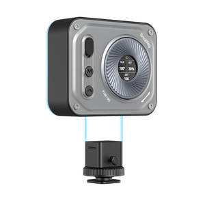 Üst taşınabilir Mini LED Video ışığı güç kaynağı Vibe P96 Pro için telefon fotoğrafçılığı ve Selfie modeli 4660/4786 - Product Image 6