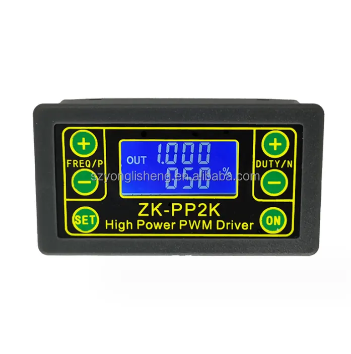 在庫PP2Kデュアルモード信号発生器PWMデジタルディスプレイモータースピードコントローラーZK-PP2K