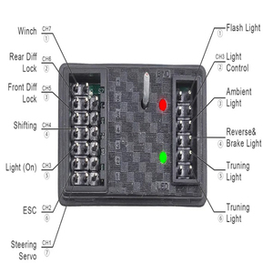 <strong>RC</strong> 7CH 2.4GHz Transmitter &amp; Receiver 45A ESC Combo Set 3S Lipo Battery for <strong>RC</strong> Car SCY16101Pro 16103Pro SG116Pro SG116 MAX Q130 - Product Image 4