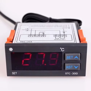 AC 220V Digital Thermostat <strong>Controller</strong> STC 300 Microcomputer Thermostat <strong>NTC</strong> Sensor Adjustable <strong>Temperature</strong> Industrial Use ODM - Product Image 2