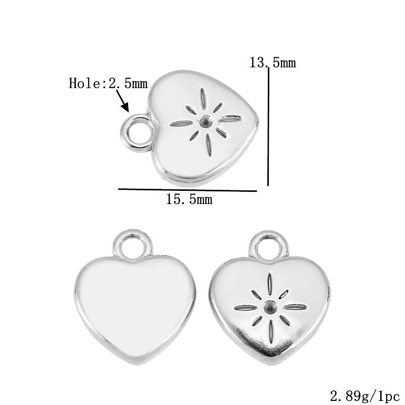 Acero en forma de corazón 1606