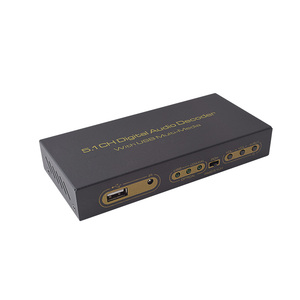 5.1CH SPDIF koaksiyel dijital ses şifre çözücü USB multi-medya ile ses çalar 5.1 ses AC3 DTS LPCM DVD PC için VCD - Product Image 1