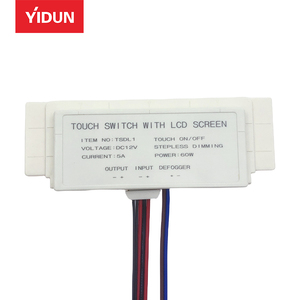 YIDUN High Quality Smart <strong>LED</strong> Mirror Bluetooth Connectivity LCD Screen <strong>Displaying</strong> Time Temperature 12V <strong>DMX</strong> <strong>Controller</strong> Dimmers - Product Image 3