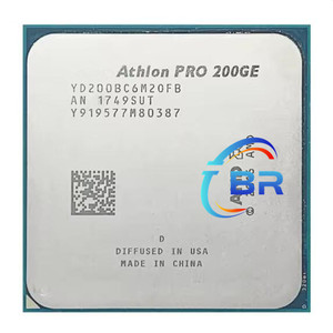 <strong>AMD</strong> Athlon PRO 200GE X2 PRO 200GE 3.2 GHz Dual-Core Quad-Thread CPU <strong>Processor</strong> YD200BC6M2OFB <strong>Socket</strong> AM4 - Product Image 1