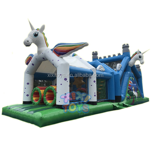 Outdoor inflatable obstacle course /Adult <strong>teambuilding</strong> interactive game inflatable obstacle playground - Product Image 5