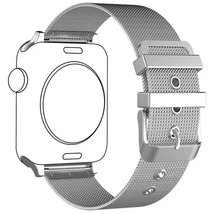 Cinturino in metallo in acciaio inossidabile per cinturino iWatch Series 8 7 6 5 4 per cinturini in acciaio inossidabile Apple Watch 42mm 44mm