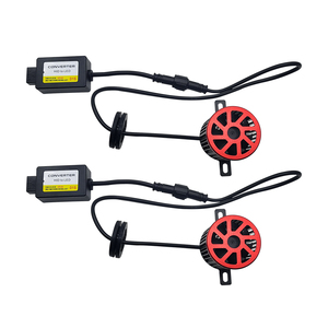 TAOCHIS ตัวต้านทาน LED ติดรถยนต์9-36V D1S,ตัวถอดรหัส Canbus ไม่มีข้อผิดพลาดในการรบกวนการติดตั้งหลอดไฟเพิ่มสินค้าพร้อมพัดลมระบายความร้อน - Product Image 1