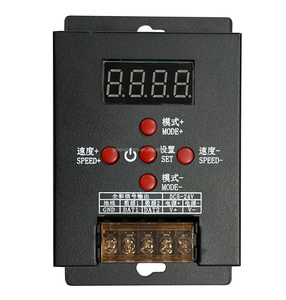 Новый DC5-24V прибор приемно-пиксельный модульный свет контроллер WS2811 WS2812B 6803 1903 Подсветка: Светодиодная лента контроллер поддержка 2048 IC - Product Image 1