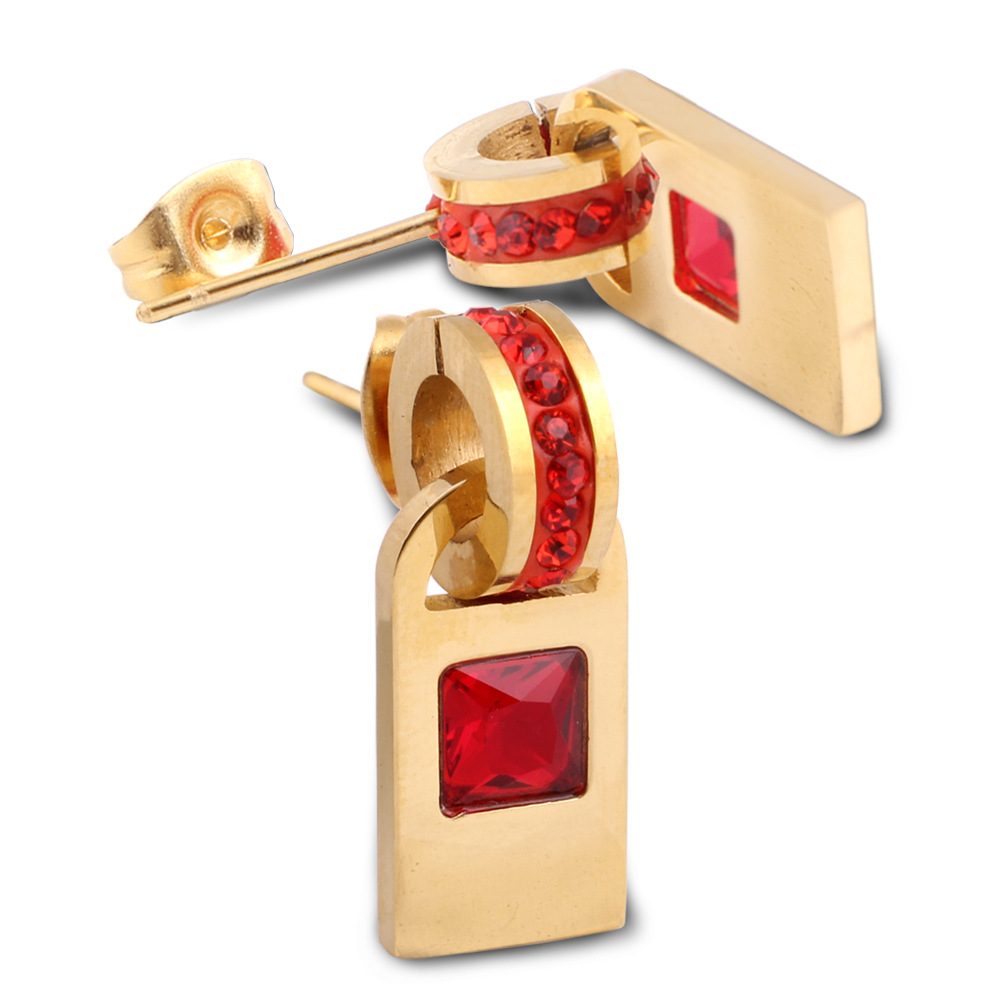 Rouge (boucles d'oreilles)
