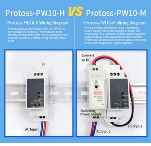 RS232 <strong>Network</strong> Port PW10 Industrial <strong>Wireless</strong> Rail Mounting DTU RS232 to WIFI Serial Server Data Collector ModbusTCP <strong>Protocol</strong> - Product Image 4