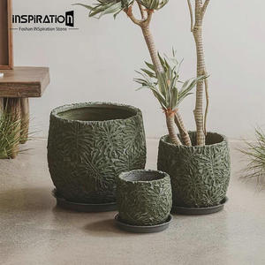 植物用屋外大型プランターポットアンティークフラワーアトランティックスタイル陶器ポットプランター