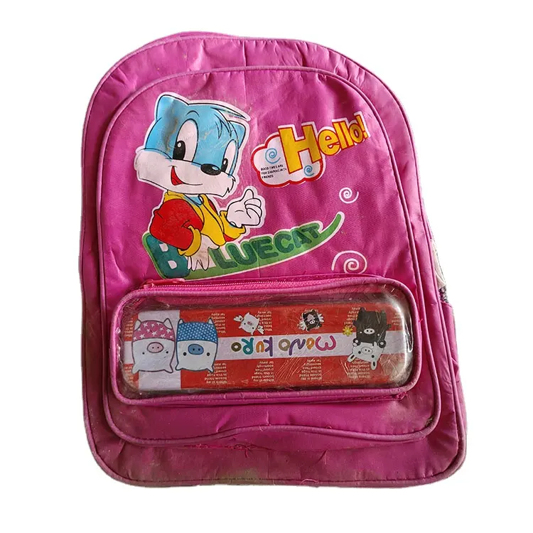 편안하고 저렴한 중고 아동 가방 팩 사용 아동 증거 마일라 가방 사용 가방 어린이