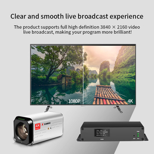 H.265 H.264/MJPEGエンコーディングフォーマットを備えた4K HD MI UltraHDエンコーダー - Product Image 2