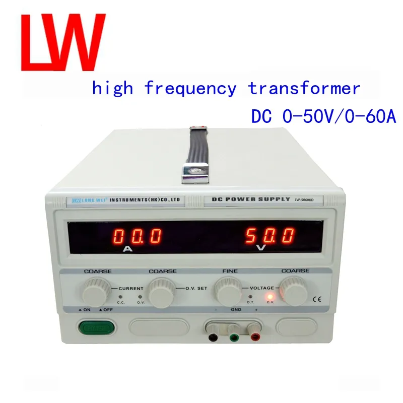 LW-5080KD Longwei fabbrica Preice 50V 80A 4000w test di laboratorio alimentatore regolato in corrente continua variabile