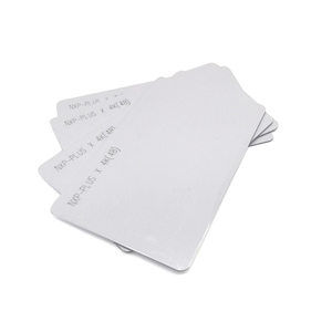 Tarjeta de regalo rfid de material pvc blanco, código de barras de promoción - Product Image 5