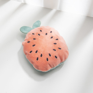 PACK 6 Fruit Design Super Soft Interactive Cat Toy Set Plush Catnip Toys para gatitos Kitty - Product Image 4