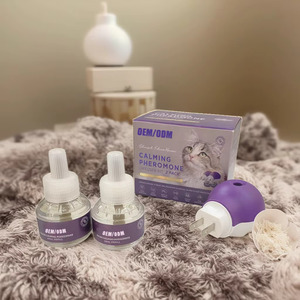 STOCK-UPHigh Quality EU Plug Pet Calming Pheromone Diffuser Kit Factory Wholesale Cat Anxiety Relief Safe <strong>Use</strong> - Product Image 5