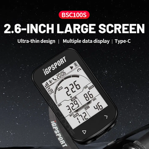 GPS Bike Computer iGPSPORT Ciclo Velocímetro inalámbrico Bicicleta Cronómetro digital BSC100S Juego de sensores de cadencia de velocidad - Product Image 4