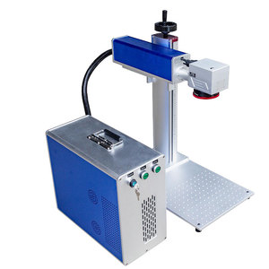Tragbare 20W CAS-Speicher karte mit Faserlaser-Markierung maschine