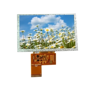 5 pollici IPS luce solare leggibile LCM TFT LCD 800x480 risoluzione 40 Pin RGB/LVDS interfaccia - Product Image 4