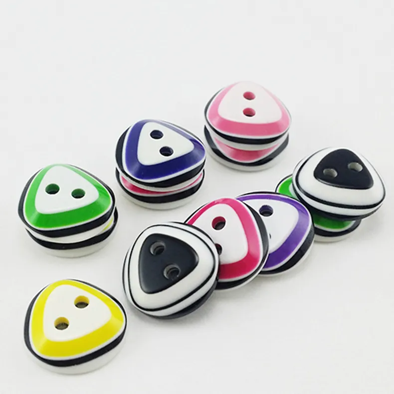 Hot Sale Baby 2 Hole Button Botões De Resina De Plástico Para Crianças Vestuário